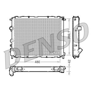 Arrefecedor do motor DENSO DRM23009