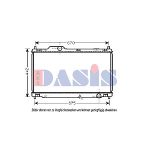 Motorkühler AKS DASIS 210203N