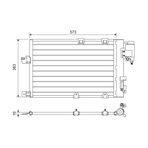 Condenseur (climatisation) VALEO 817505