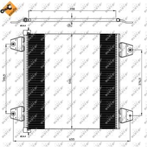 Condensatore, climatizzatore EASY FIT NRF 35757