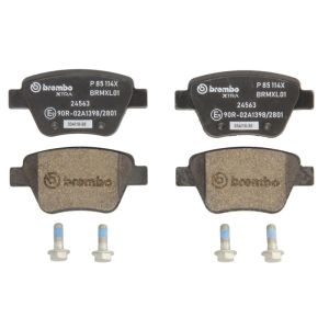 Conjunto de pastilhas de travão BREMBO Xtra P 85 114X, Traseira