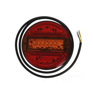 Luz traseira, direita (24V, vermelho) WAS 744 W95