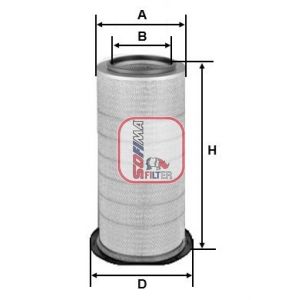 Filtro de aire SOFIMA S 7277 A