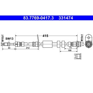 Remleiding ATE 83.7769-0417.3