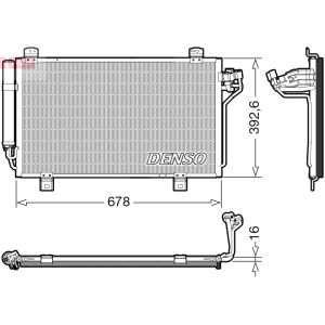 Condenseur, climatisation DENSO DCN44015