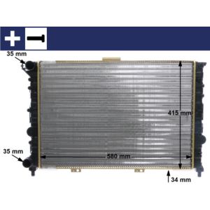 Arrefecedor do motor MAHLE CR 518 000S