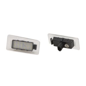 Luz, chapa de matrícula M-TECH CLP126