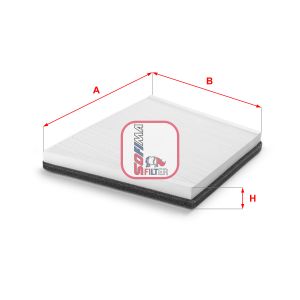 Filtre, air de l'habitacle SOFIMA S 3095 C