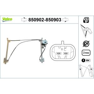 Lève-vitre VALEO 850903