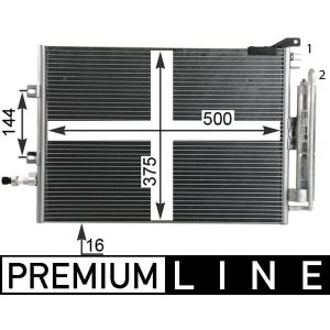 Condenseur (climatisation) MAHLE AC 720 000P