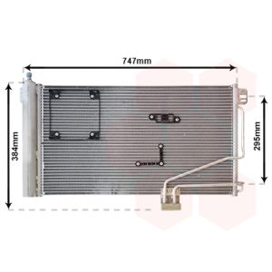 Condenseur (climatisation) VAN WEZEL 30015298