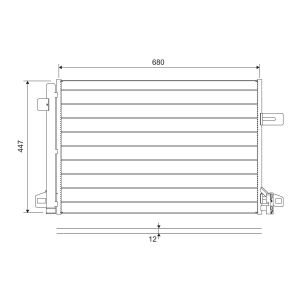 Condenseur (climatisation) VALEO 822691