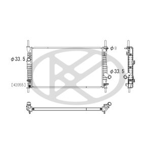 Raffreddatore motore KOYORAD PL322441