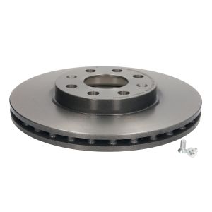 Remschijf BREMBO 9584331 voorkant, geventileerd, 1 Stuk