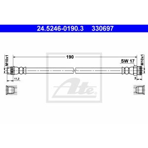 Remleiding ATE 24.5246-0190.3