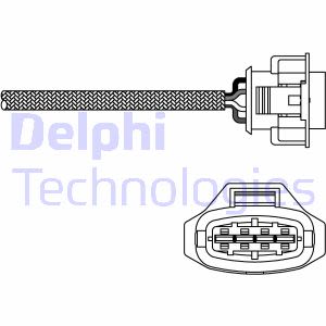 Sonda Lambda DELPHI ES10790-12B1