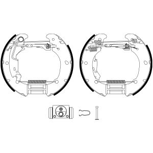 Bremsbackensatz TEXTAR 84061100