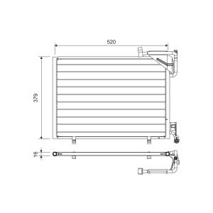 Condenseur (climatisation) VALEO 814297