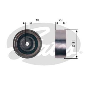 Puleggia di rinvio/guida, cinghia di distribuzione PowerGrip GATES T42305