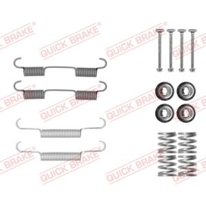 Kit de acessórios, calços do travão de estacionamento QUICK BRAKE 105-0896