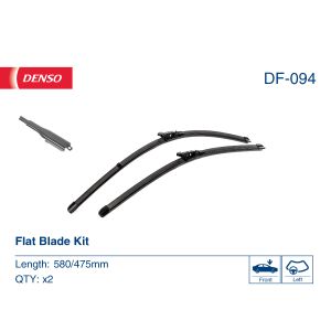 Scheibenwischer DENSO DF-094, Länge 580+475mm, Vorne, 2 Stück