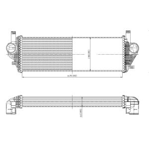 Joint, intercooler NRF 309074