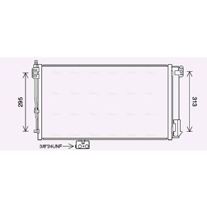 Condenseur (climatisation) AVA COOLING MS5696D