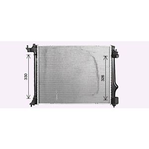 Arrefecedor do motor AVA COOLING RT2647