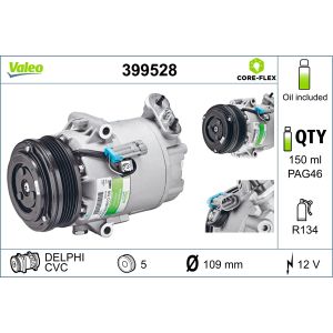 Compressor, ar condicionado VALEO 399528