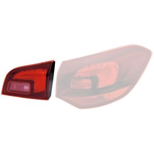 Luz traseira, direita (24V, vermelho) HELLA 9EL 354 998-011