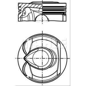 Kolben MAHLE 039 PI 00123 000