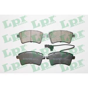 Bremsbelagsatz, Scheibenbremse LPR 05P1800