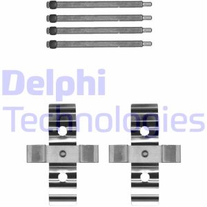 Toebehorenset, schijfremblok DELPHI LX0702