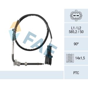 Abgastemperatursensor FAE 68136