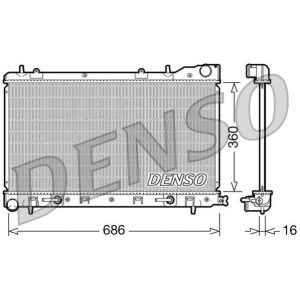 Arrefecedor do motor DENSO DRM36001