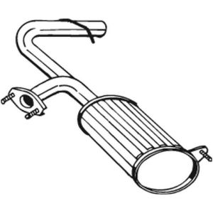 Endschalldämpfer BOSAL 229-501