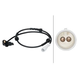 Sensor do ABS traseiro, direito HELLA 6PU 012 679-271