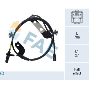 ABS-sensor FAE 78780