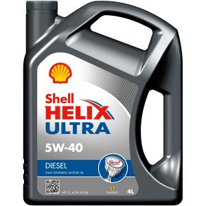 Olio motore SHELL Helix Diesel Ultra 5W40, 4L