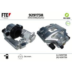 Pinça do travão de disco, traseiro FTE 9291738