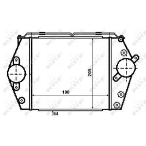 Intercooler, inlaatluchtkoeler NRF 30471