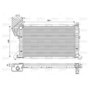 Arrefecedor do motor VALEO 701589