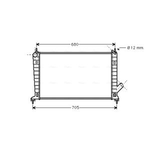 Motorkühler AVA COOLING SB2035