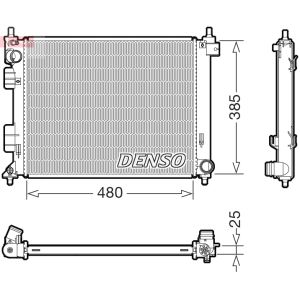 Arrefecedor do motor DENSO DRM41035