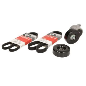 Conjunto de cinto com nervuras em V Kit Micro-V GATES K056PK1173