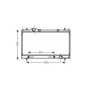 Arrefecedor do motor AVA COOLING CR2086