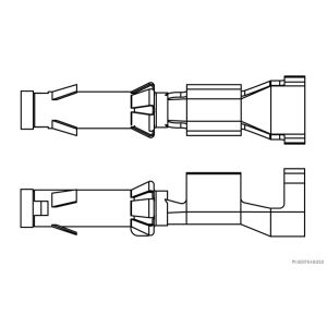 Conector de cabos HERTH+BUSS ELPARTS 50251881