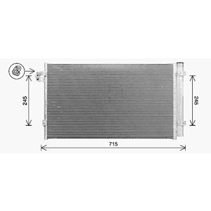 Condenseur (climatisation) AVA COOLING BW5616D