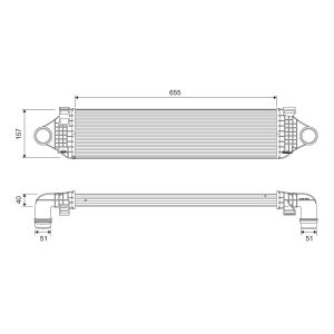 Intercooler VALEO 818689