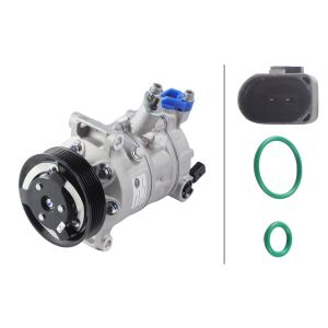 Compressor, ar condicionado HELLA 8FK 366 200-491